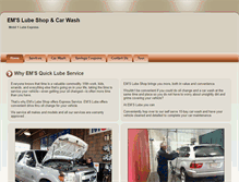 Tablet Screenshot of emslube.com